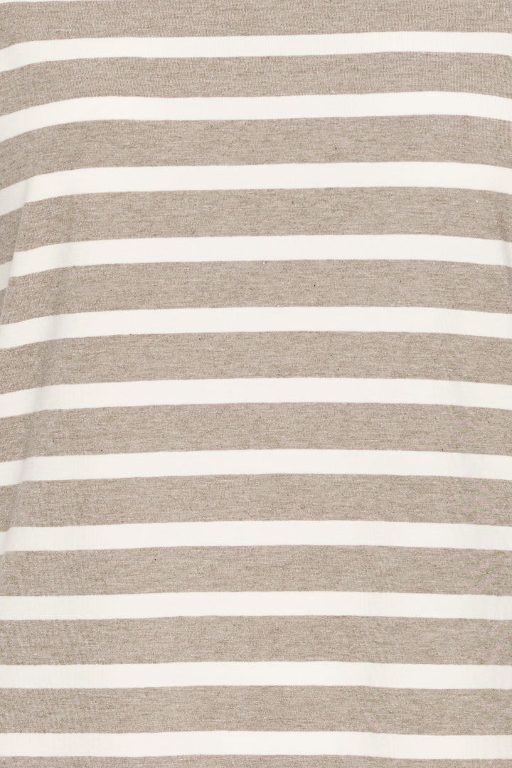 Byoung Taupe Stripe Pamila T-Shirt