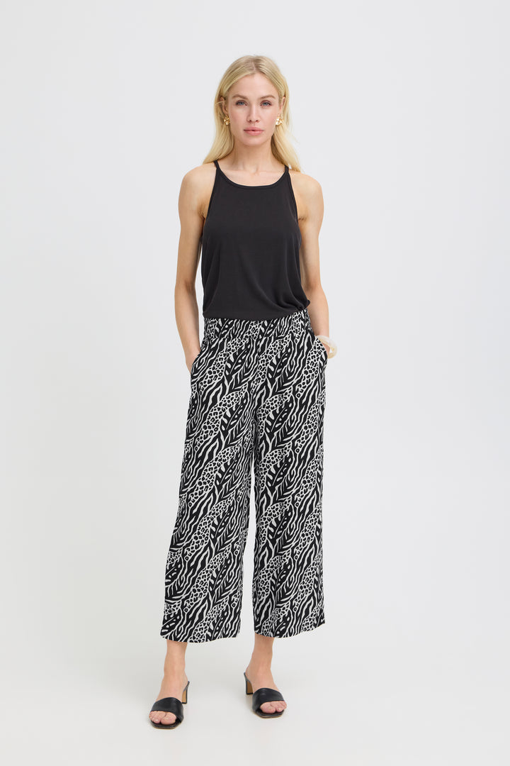 Byoung Nature Print Joella Crop Pants