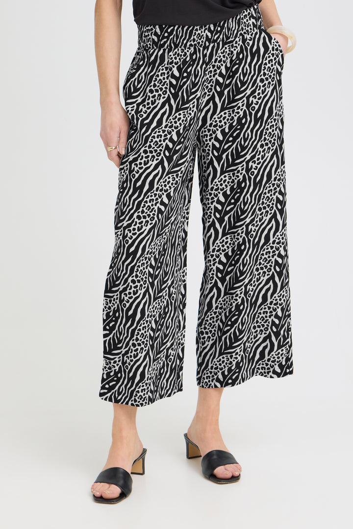 Byoung Nature Print Joella Crop Pants