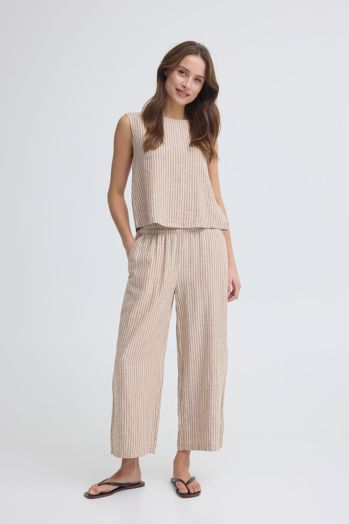 Byoung Stripe Falakka Crop Pants