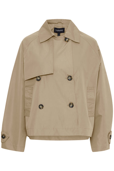 Byoung Calea Short Trench Coat