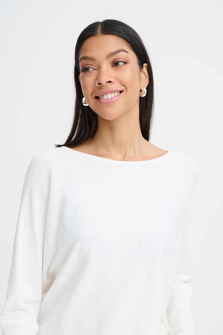 Byoung Off White Morla Batwing Pullover