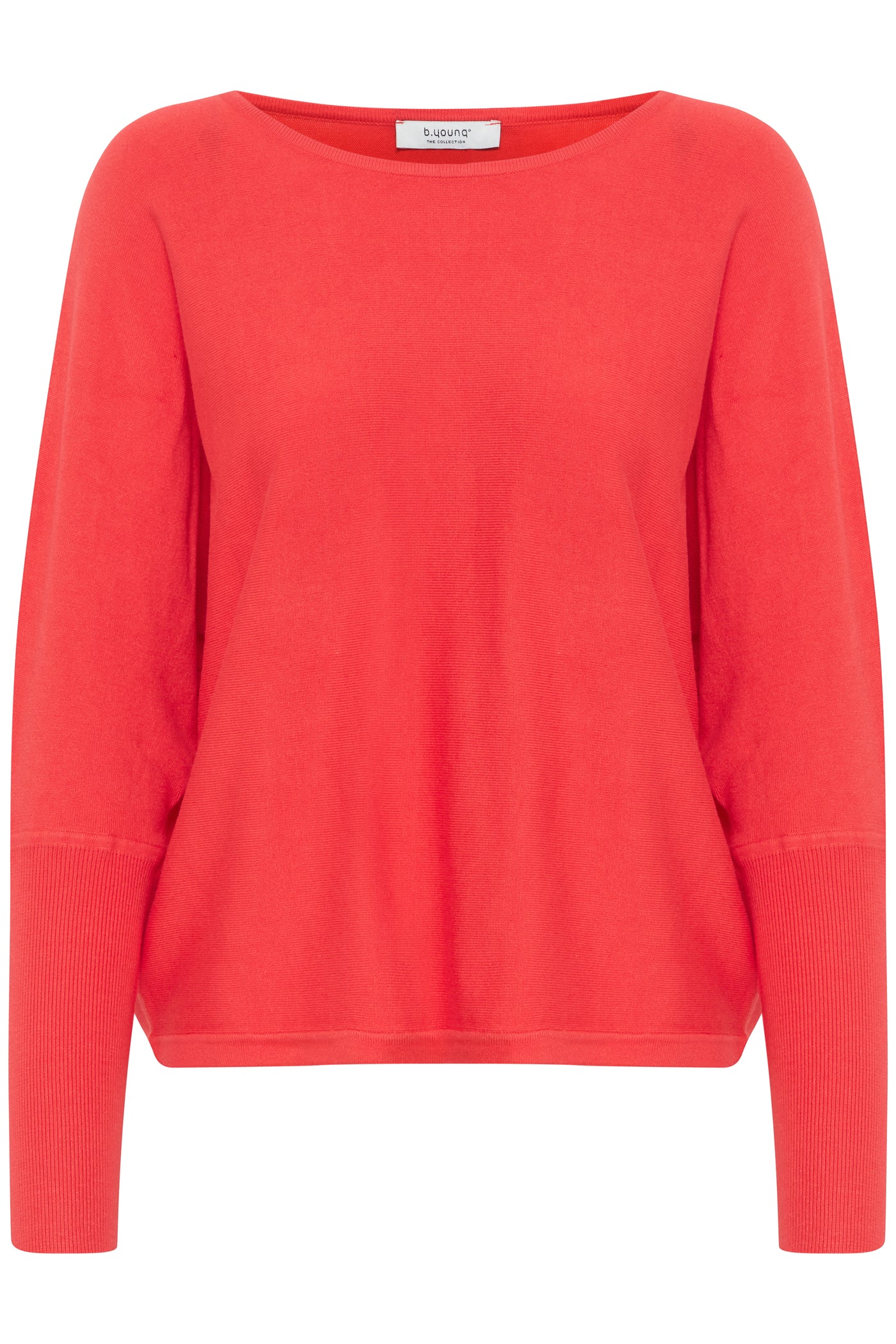 Byoung Coral Red Morla Batwing Knit