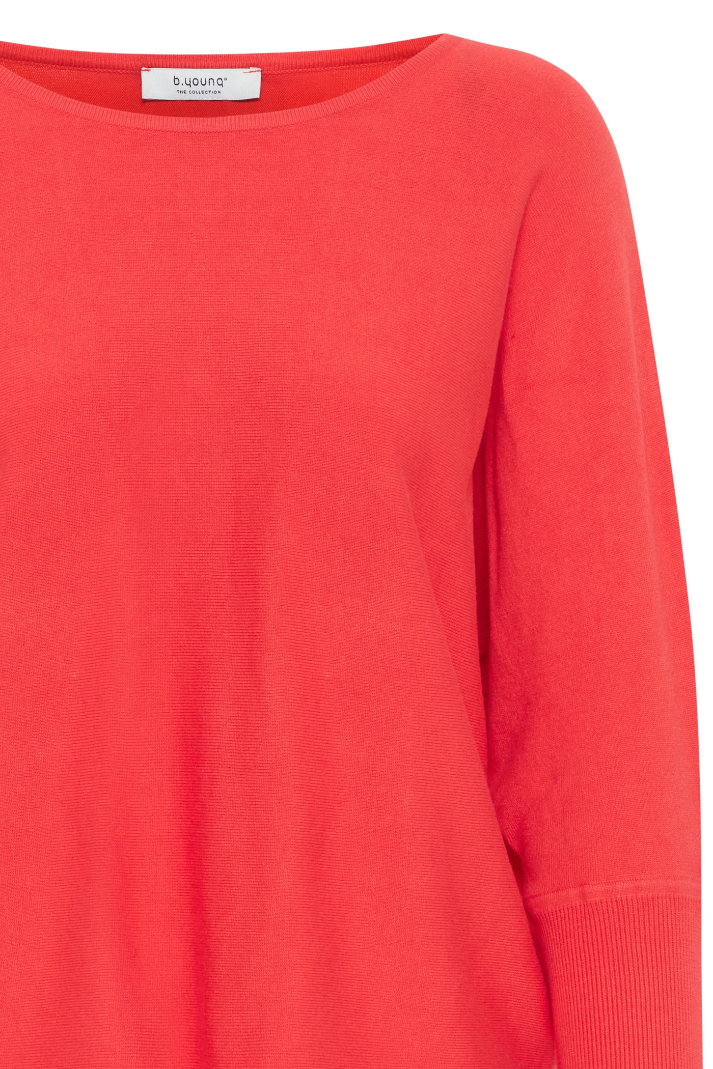 Byoung Coral Red Morla Batwing Knit