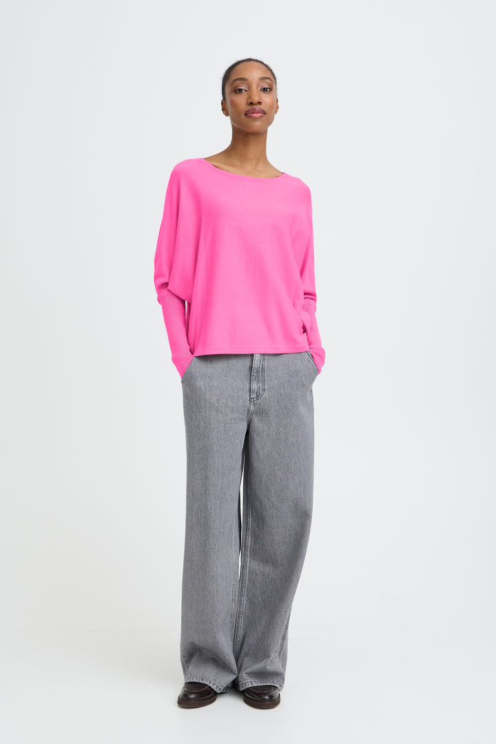 Byoung Pink Morla Batwing Pullover