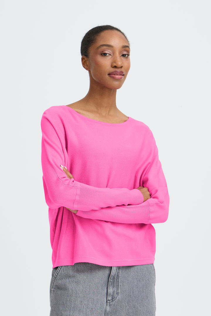 Byoung Pink Morla Batwing Pullover