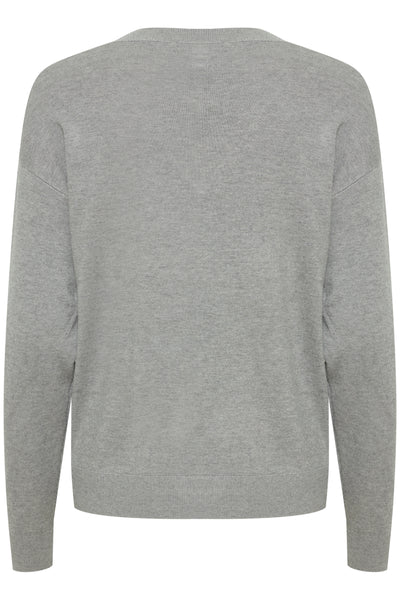 Byoung Grey Morla V Neck Jumper