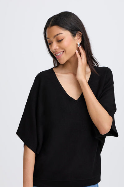 Byoung Black Morla Top