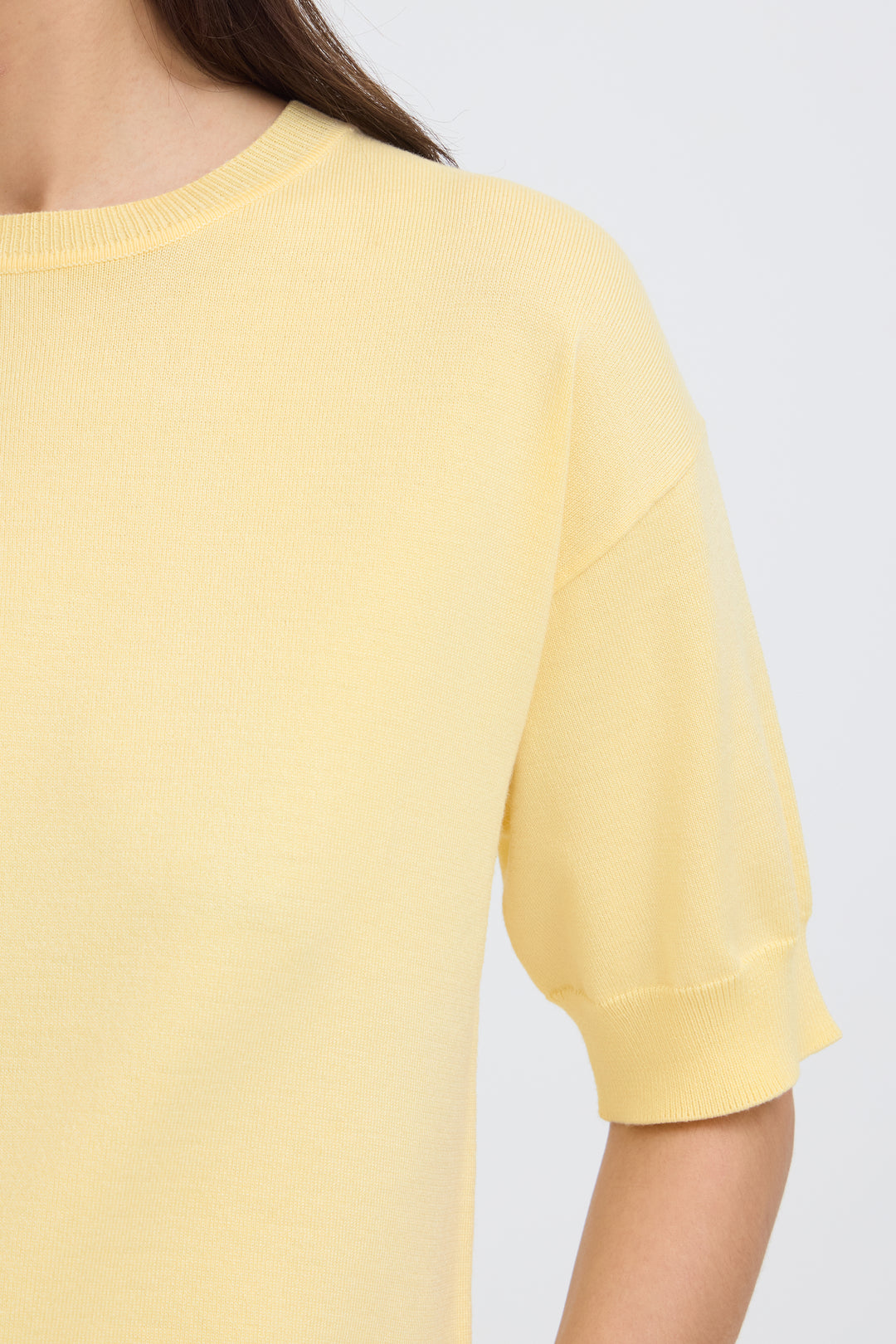 Byoung Pale Yellow Morla T-Shirt