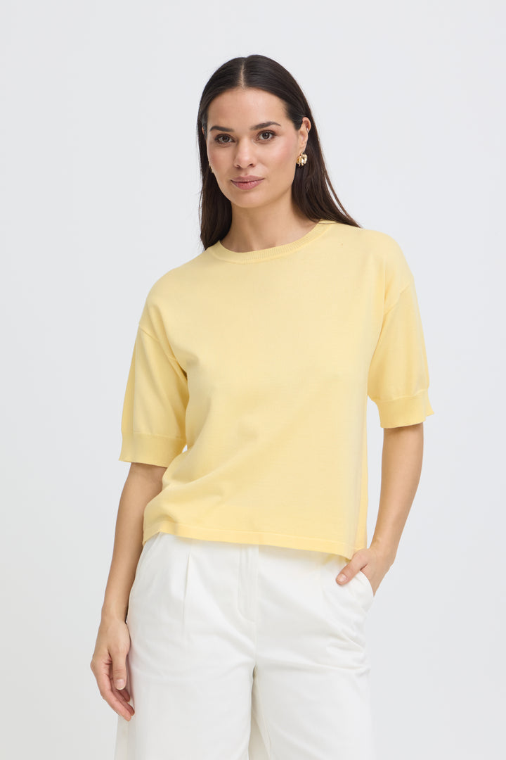 Byoung Pale Yellow Morla T-Shirt