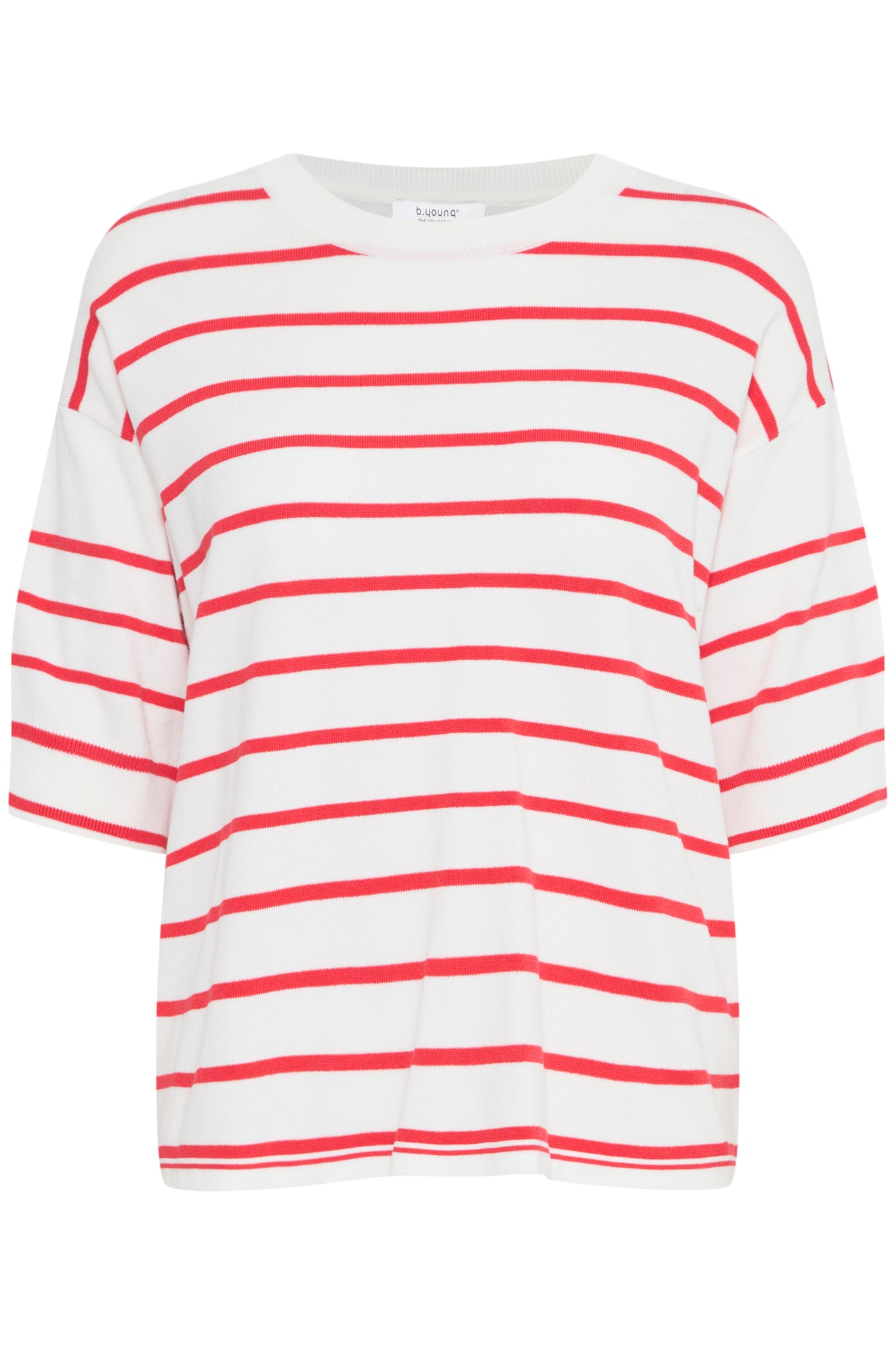 Byoung Red Stripe Morla T-Shirt