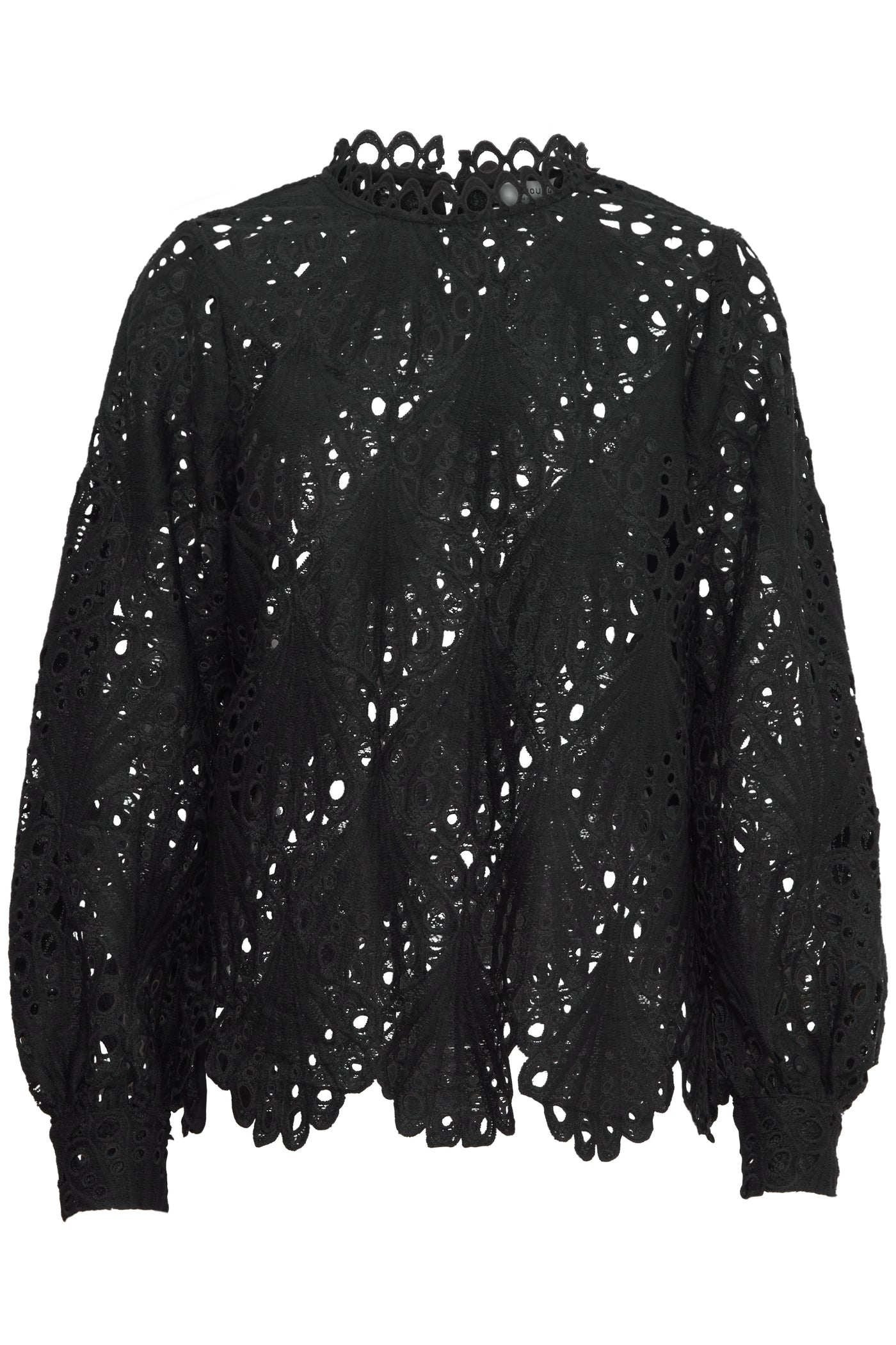 Byoung Black Lacy Blouse