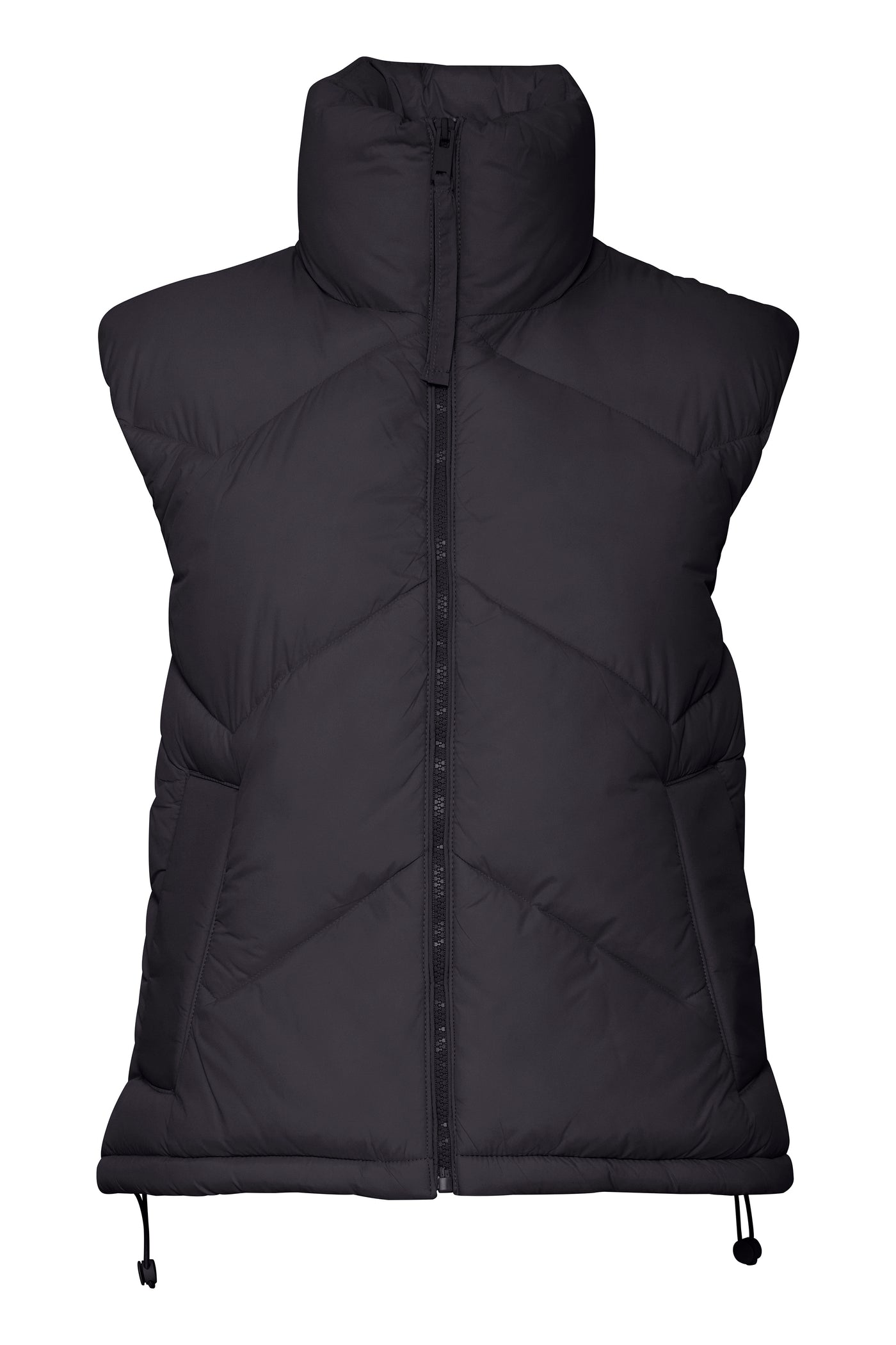 Byoung Black Bomina Short Gilet