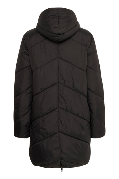 Byoung Black Mid Bomina Coat