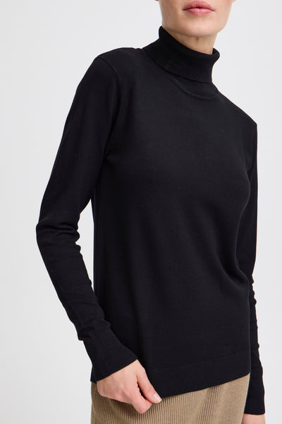 Byoung Black Morla Rollneck Jumper