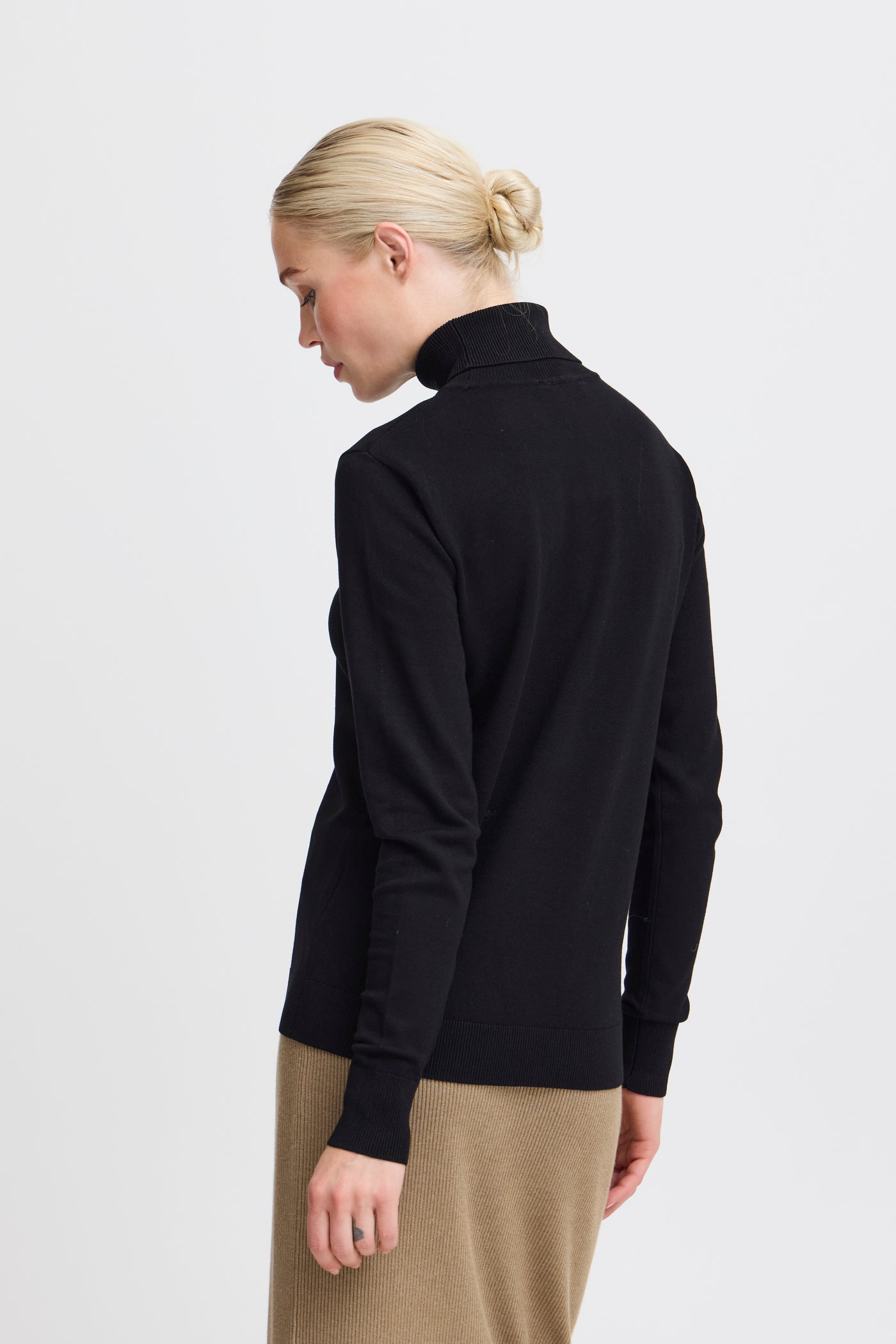 Byoung Black Morla Rollneck Jumper