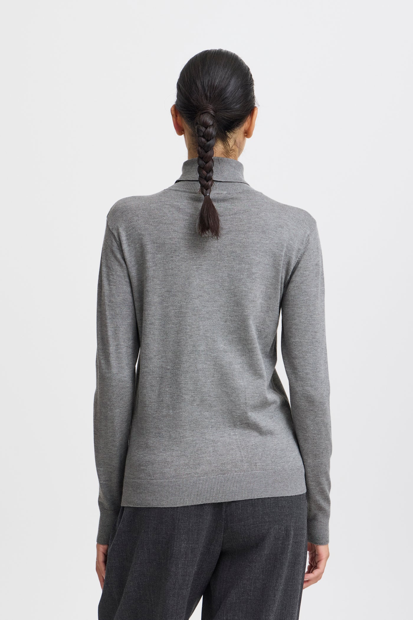 Byoung Grey Morla Rollneck Jumper