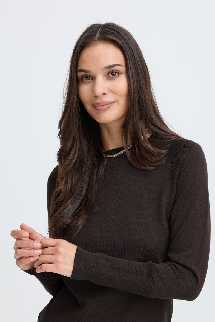 Byoung Chocolate Morla Cuff Top