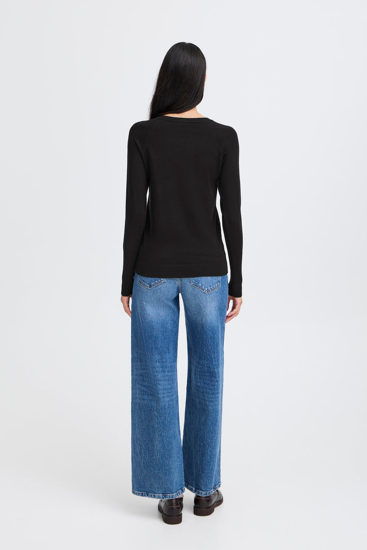 Byoung Black Morla Cuff Top