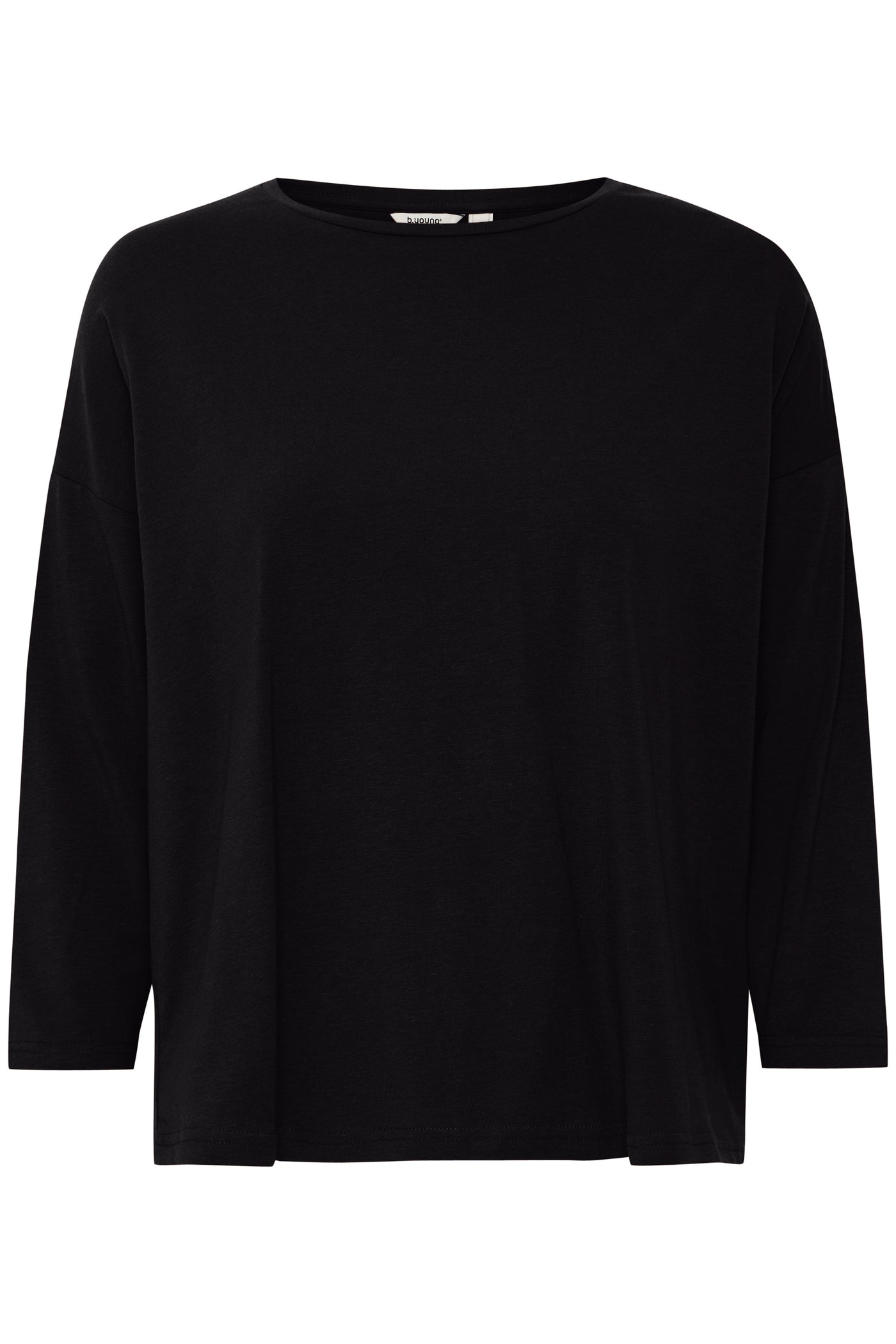 Byoung Black Pamila Mid Sleeve Top
