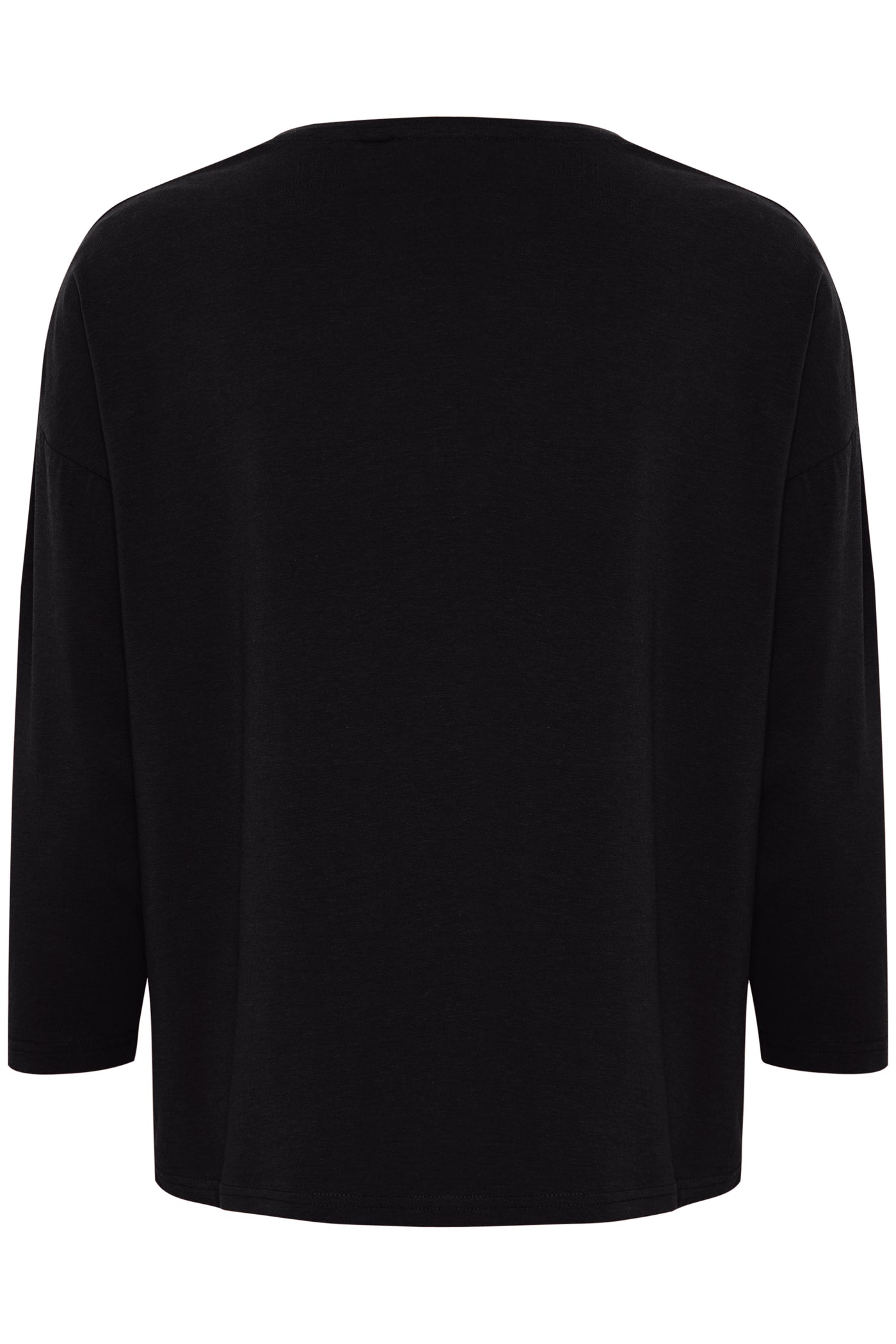 Byoung Black Pamila Mid Sleeve Top