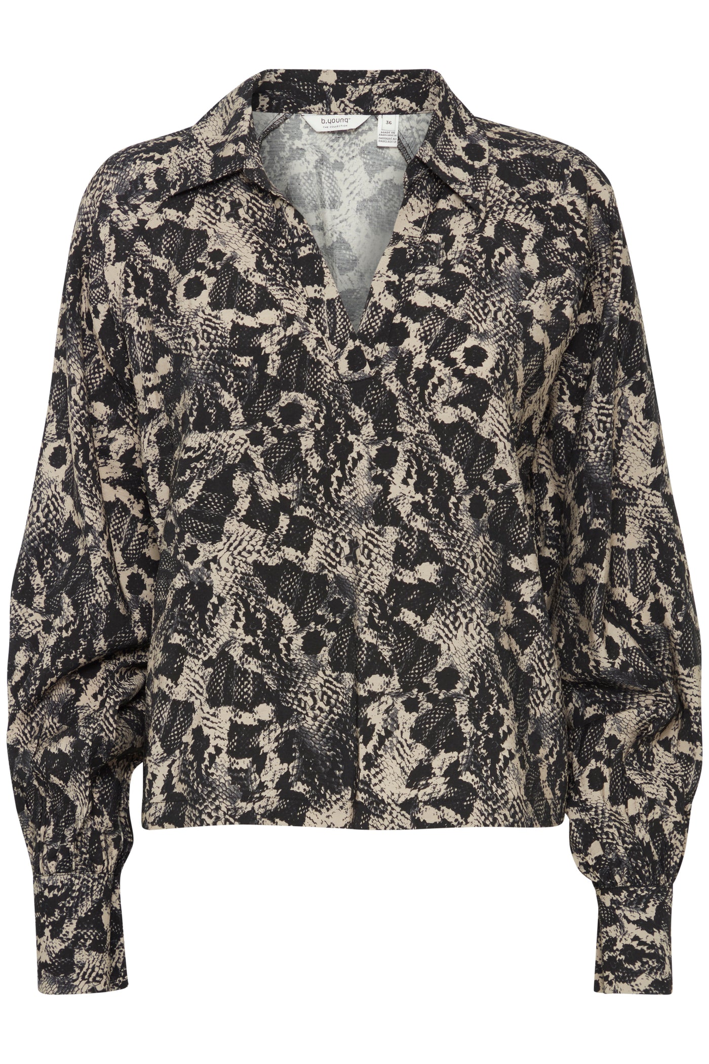 Byoung Snake Print Ibine Blouse