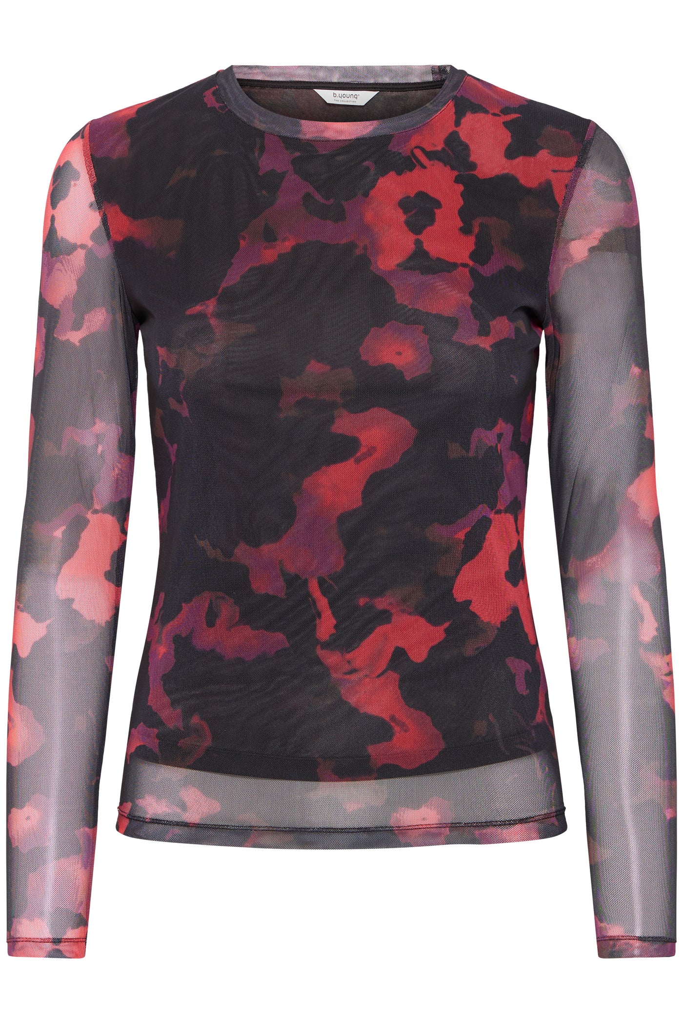 Byoung Red Mesh Paloma Top