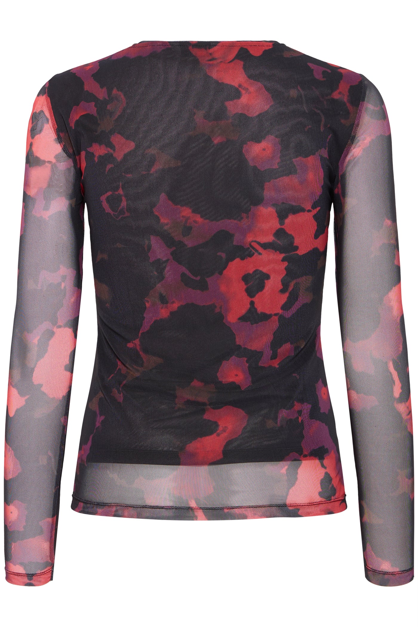 Byoung Red Mesh Paloma Top