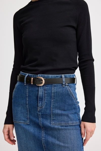 Byoung Western Leather Belt