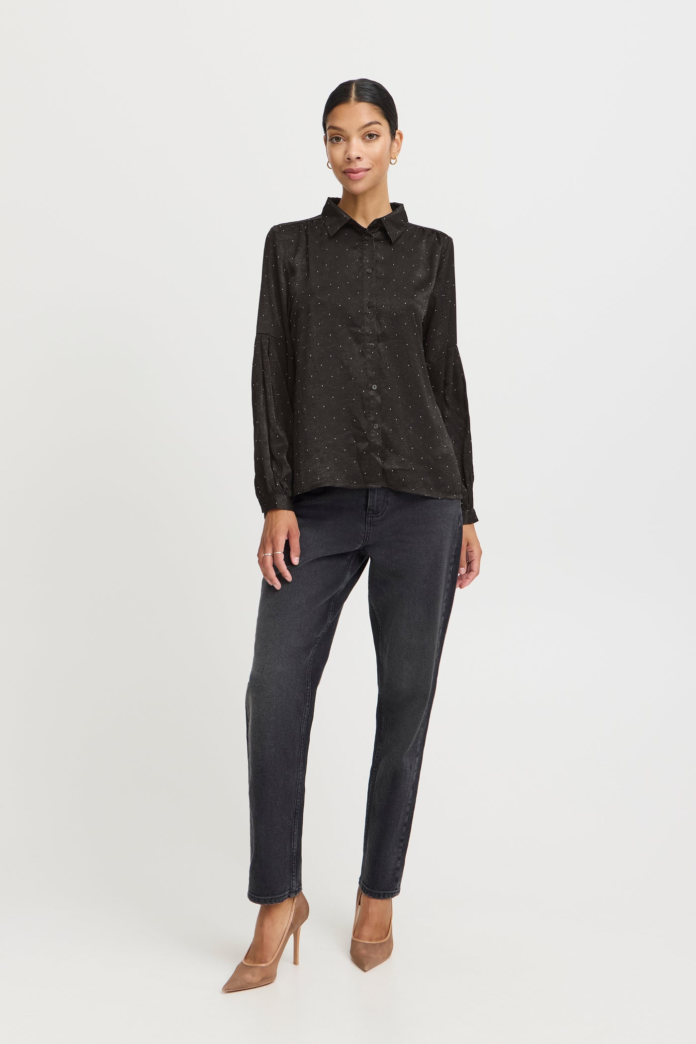 Byoung Black Gem Halle Shirt