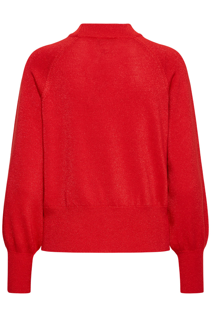 Red Lurex Mobbe Jumper