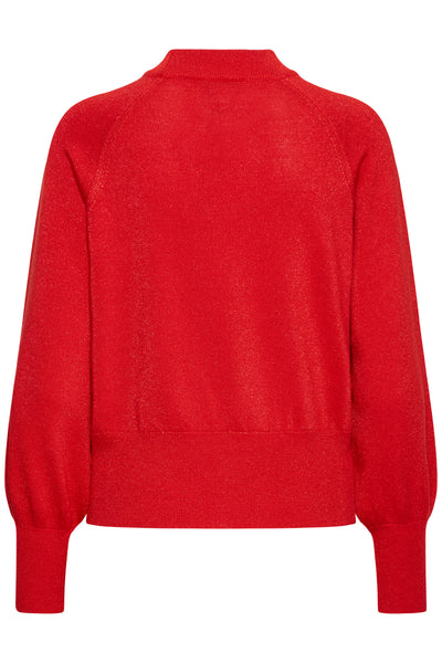 Red Lurex Mobbe Jumper