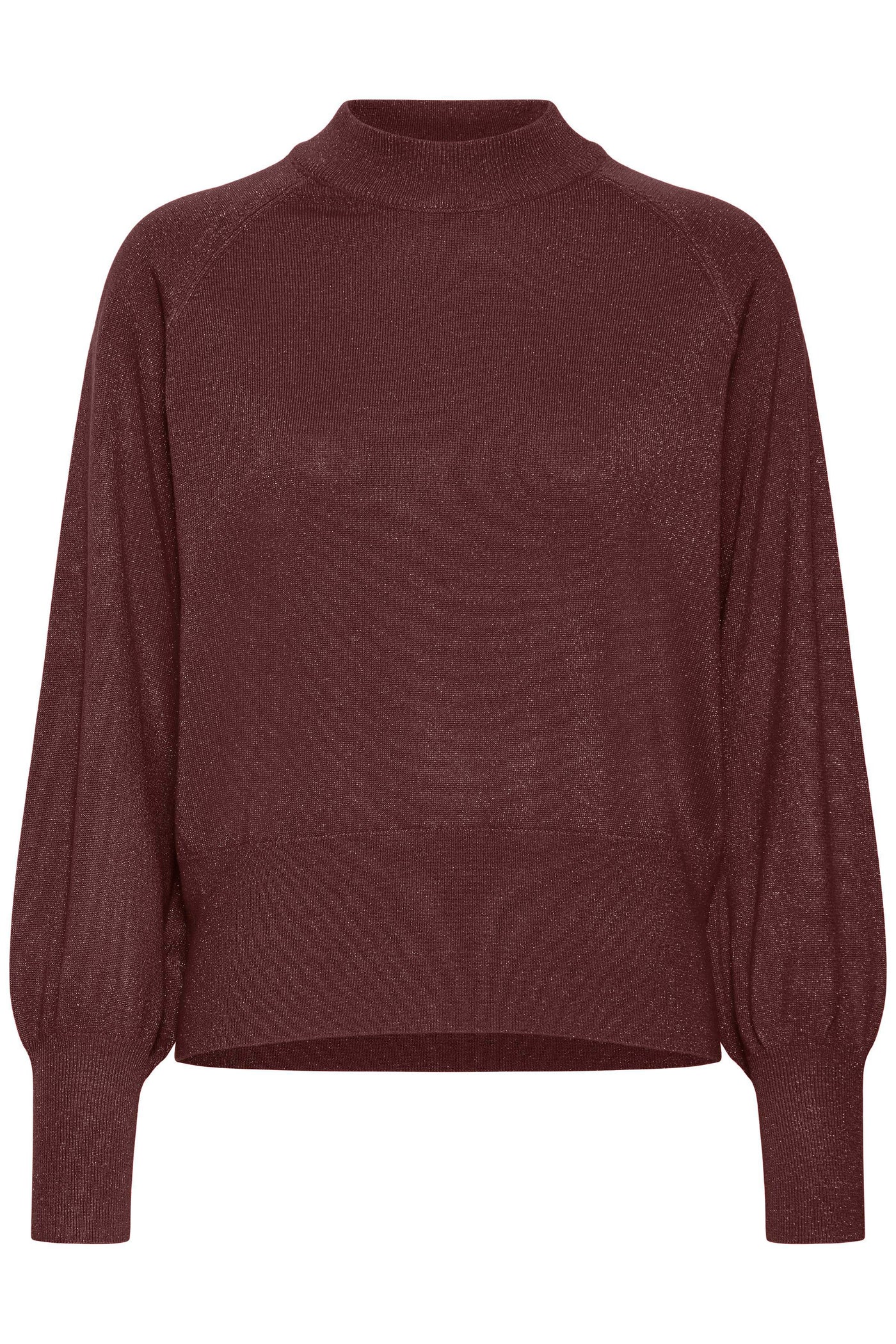 Plum Lurex Mobbe Jumper