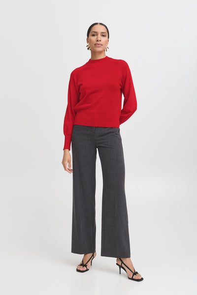 Red Lurex Mobbe Jumper