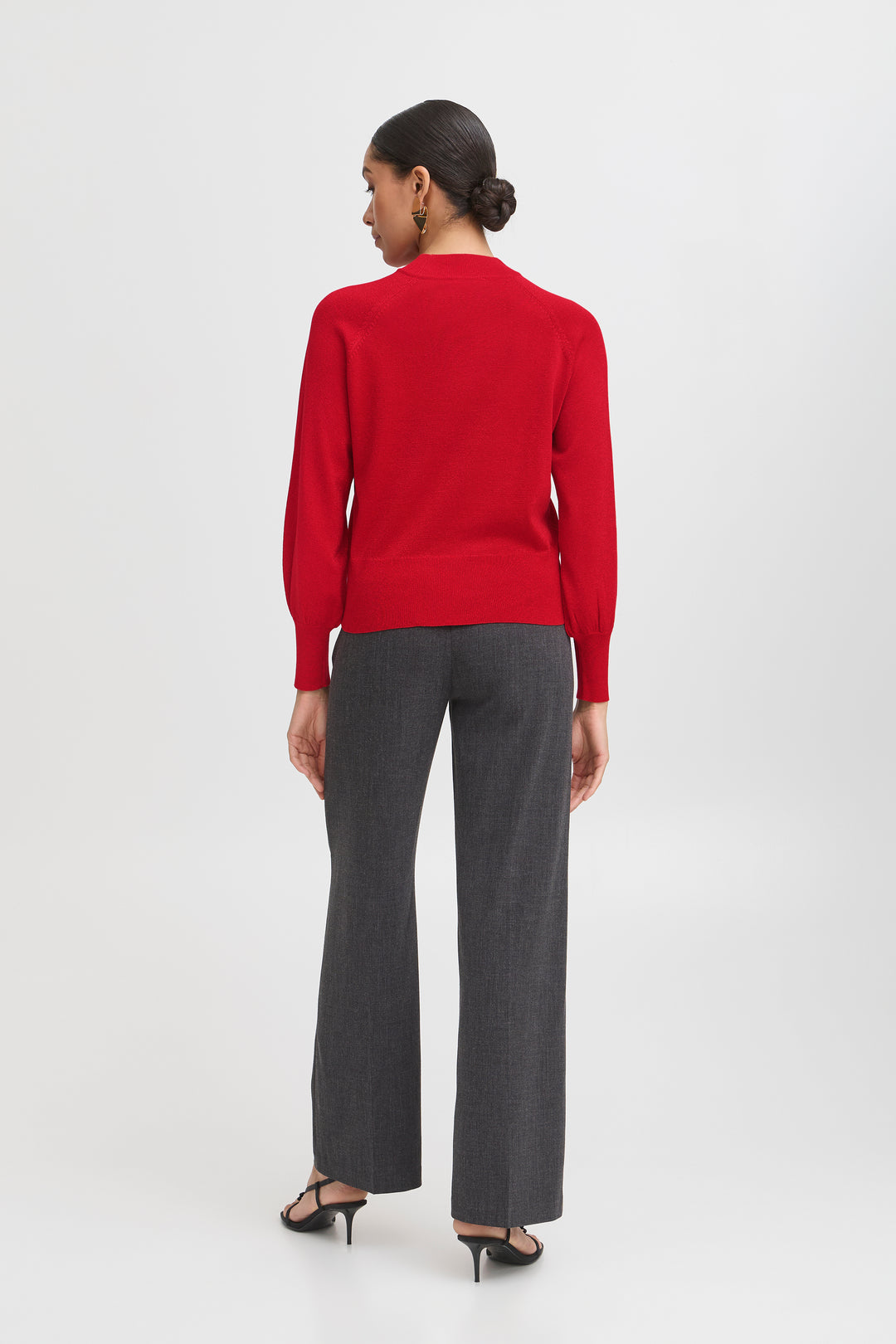 Red Lurex Mobbe Jumper
