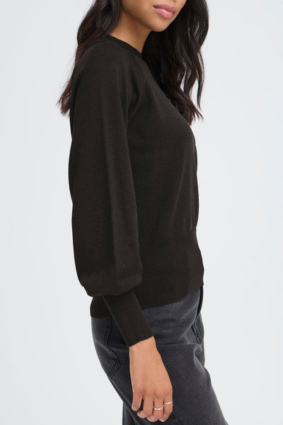 Black Lurex Mobbe Jumper