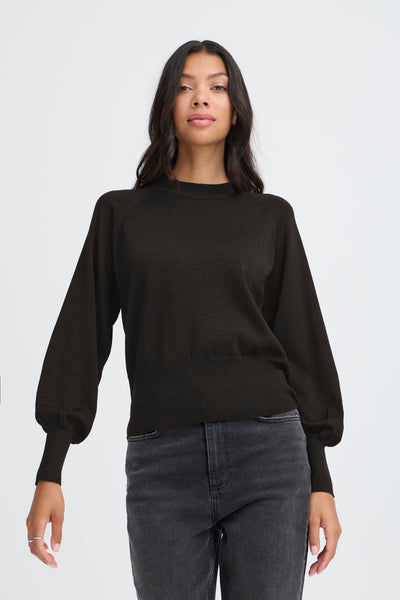 Black Lurex Mobbe Jumper
