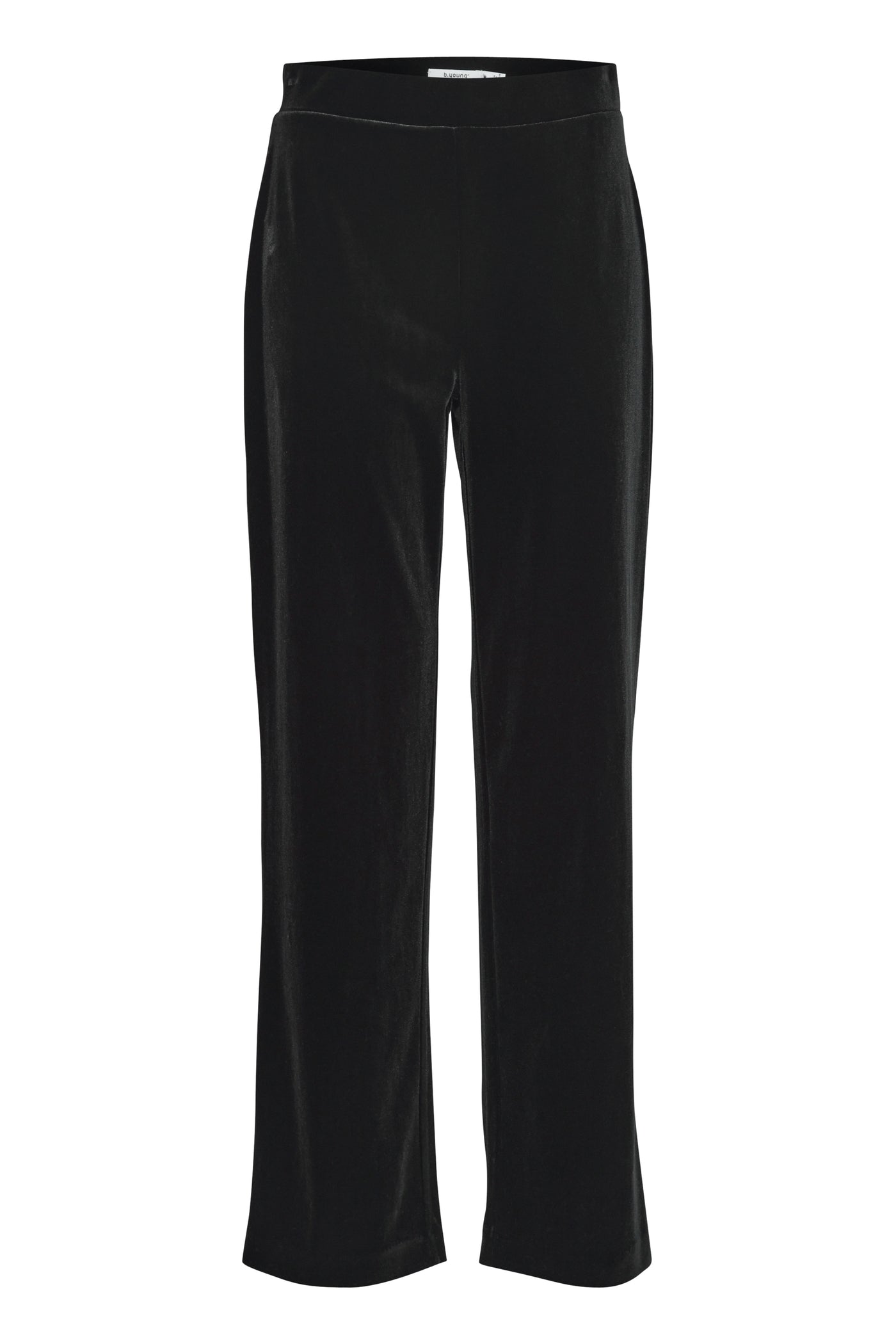 Byoung Black Velour Perlina Trousers