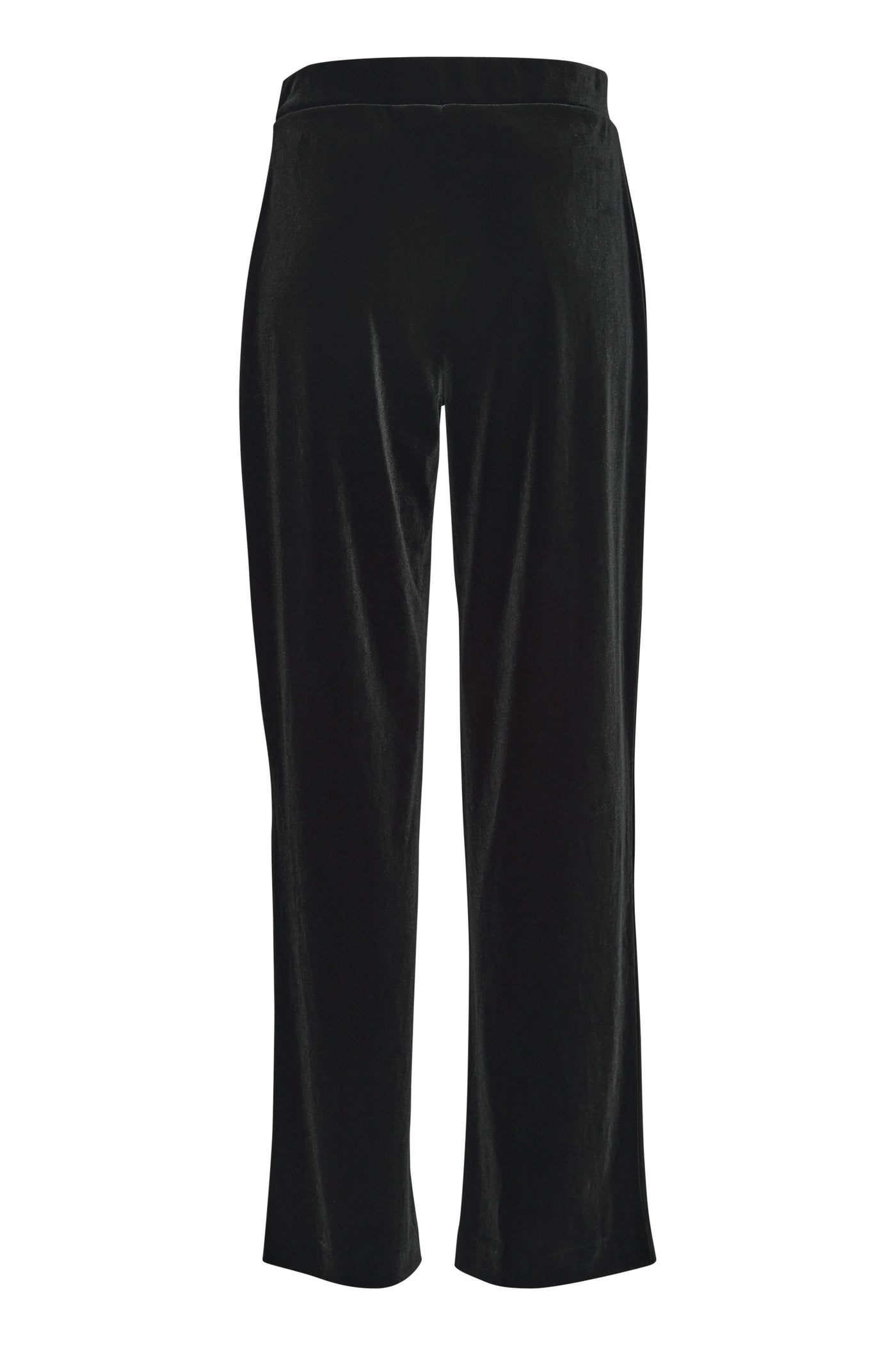 Byoung Black Velour Perlina Trousers