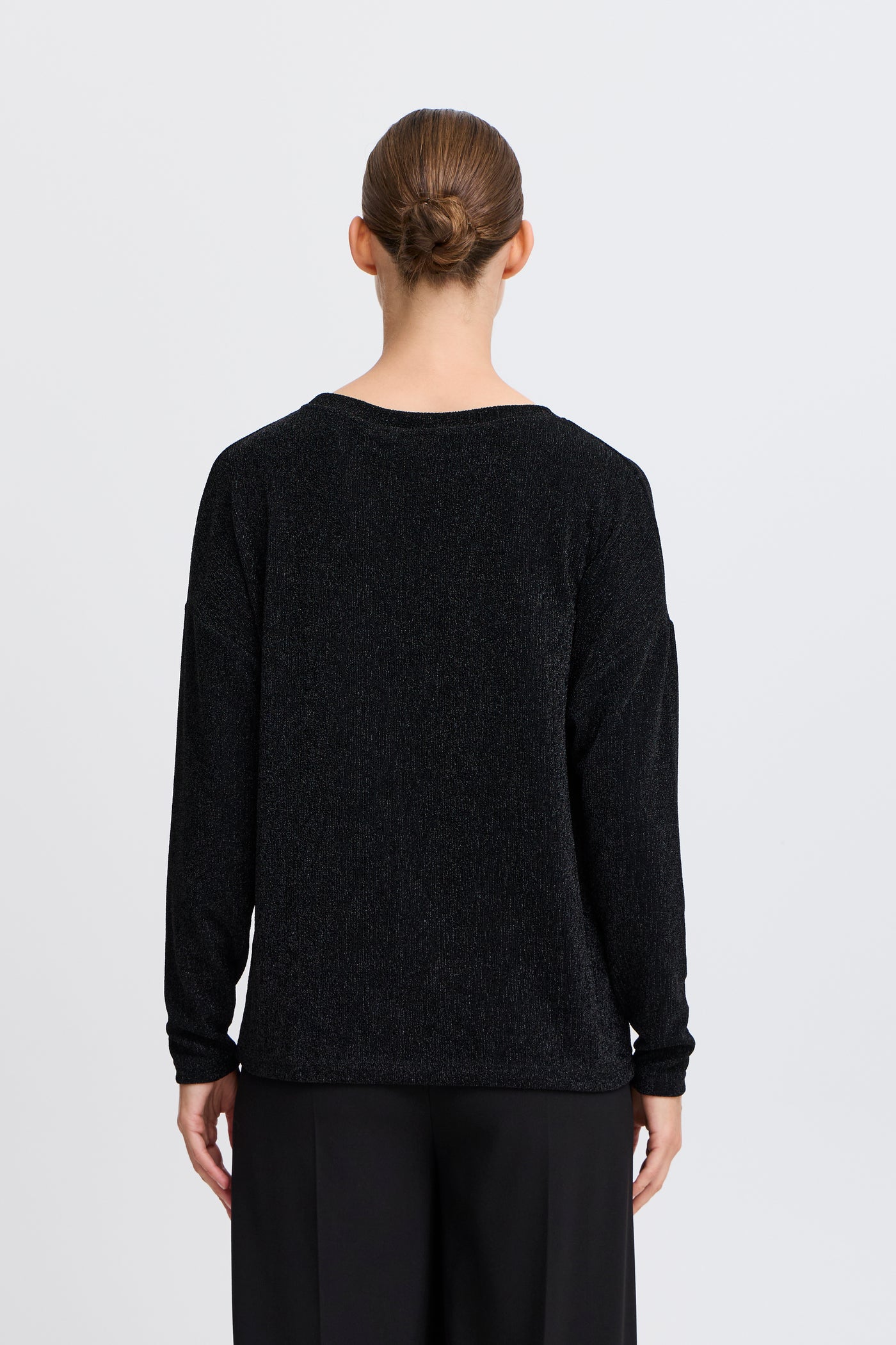 Byoung Black Lurex Shiloh Top