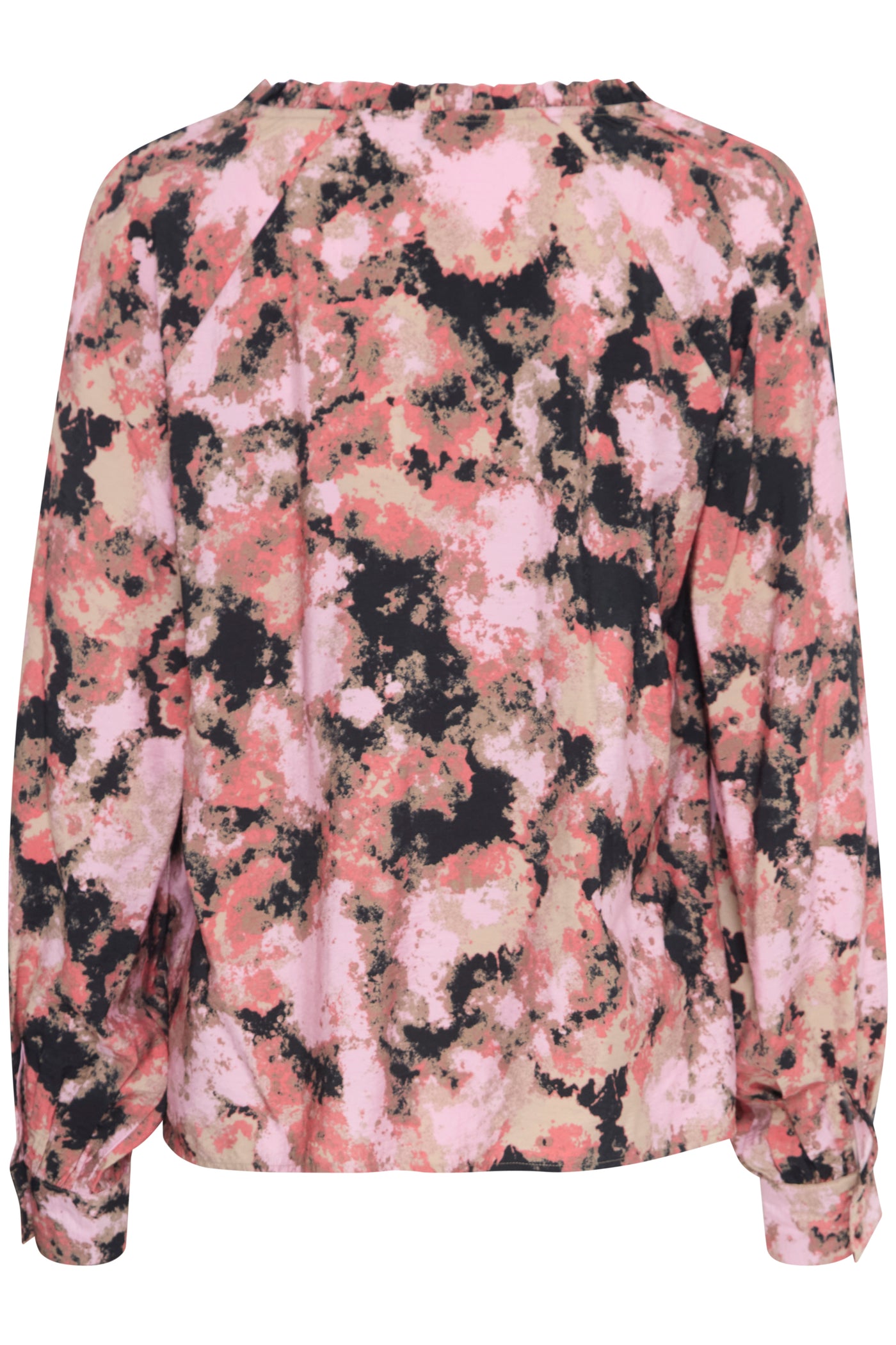 Byoung Pink Tie Dye Ibine Blouse