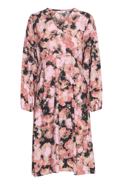 Byoung Pink Tie Dye Ibine Dress