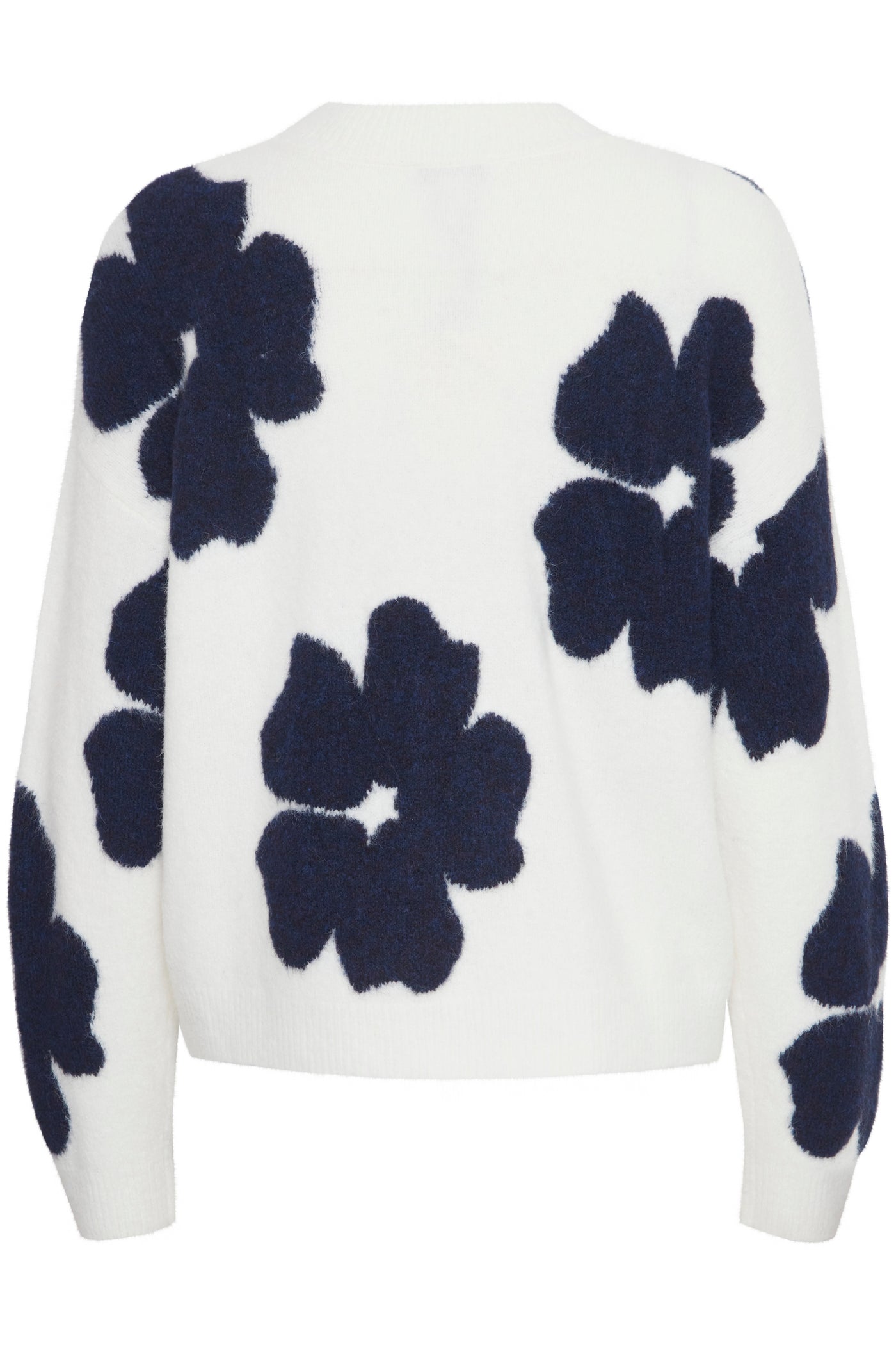 Byoung Navy Flower Omea Jumper