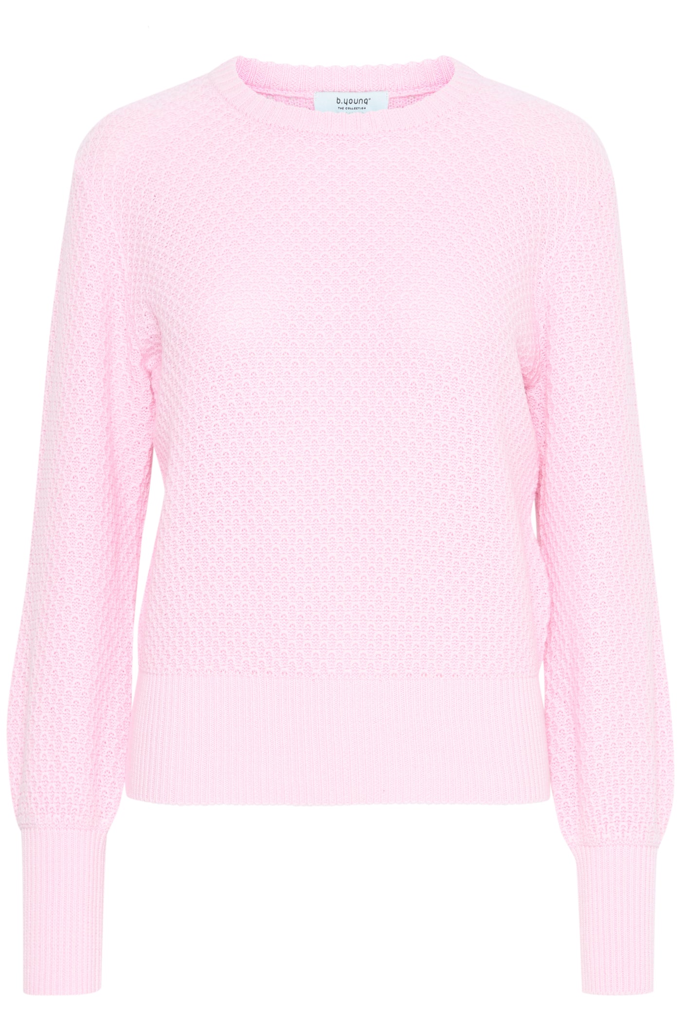 Byoung Pink Textured Neram Jumper