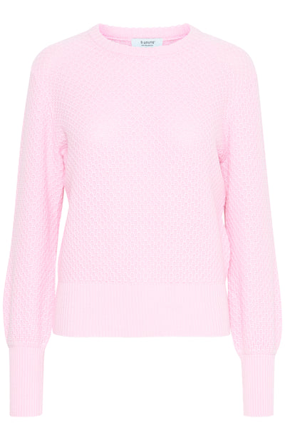 Byoung Pink Textured Neram Jumper