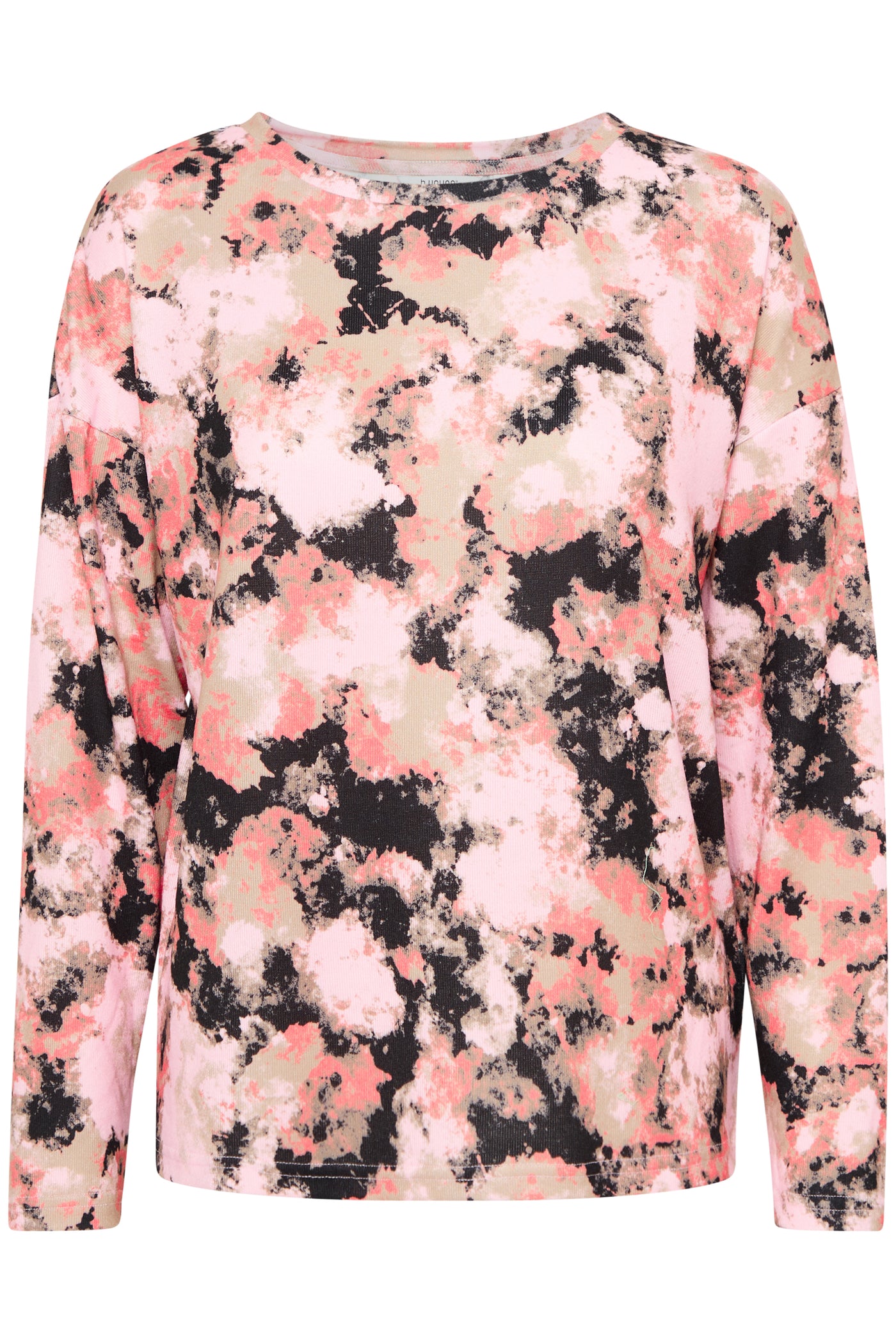 Byoung Pink Tie Dye Pieta Top