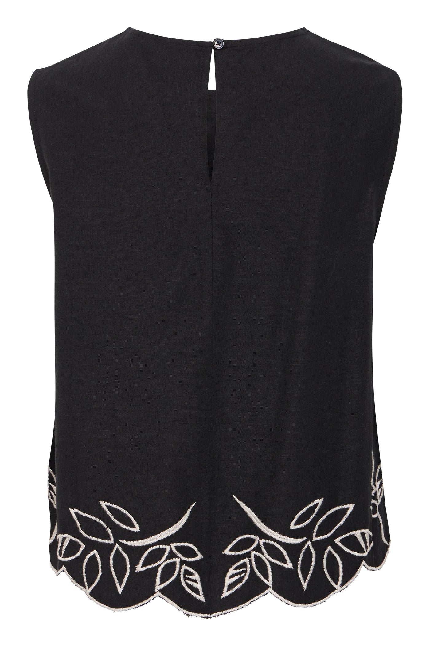 Byoung Black Embroidered Ibono Blouse