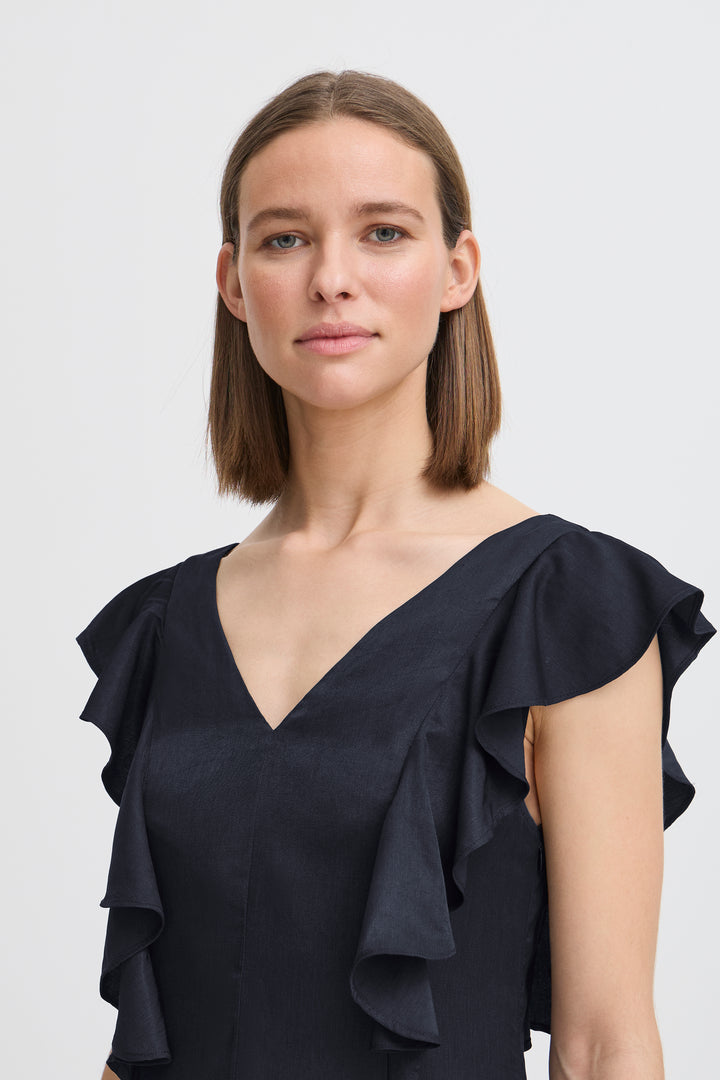Byoung Dark Navy Hinala Dress