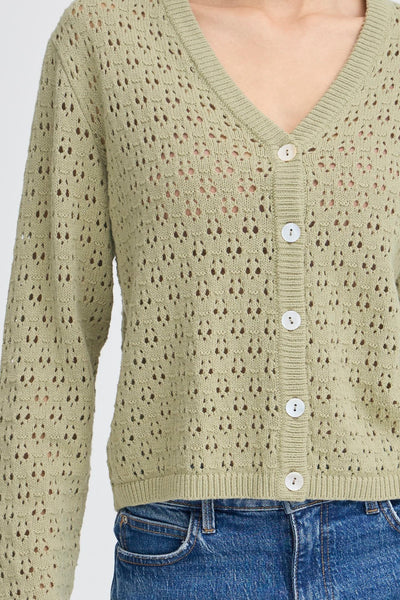 Byoung Pistachio Najo Cardigan