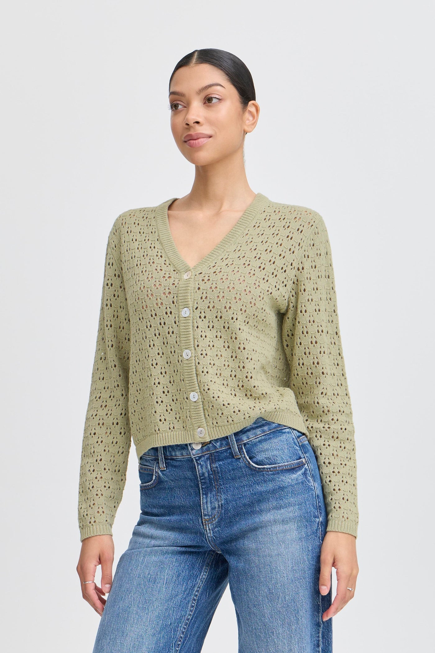 Byoung Pistachio Najo Cardigan